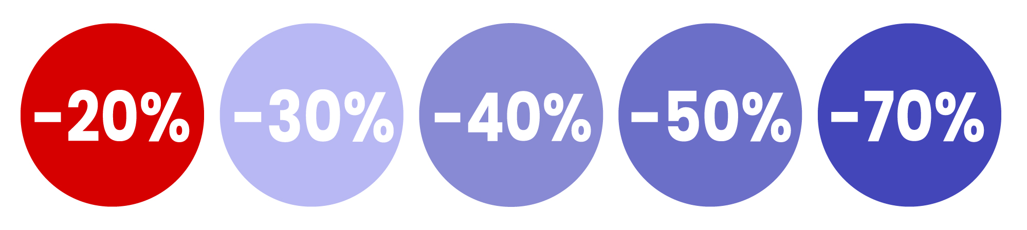 jusqu'à -70%!