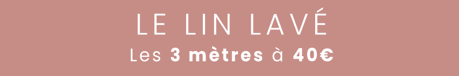 Le lin lavé, les 3 mètres à 40€