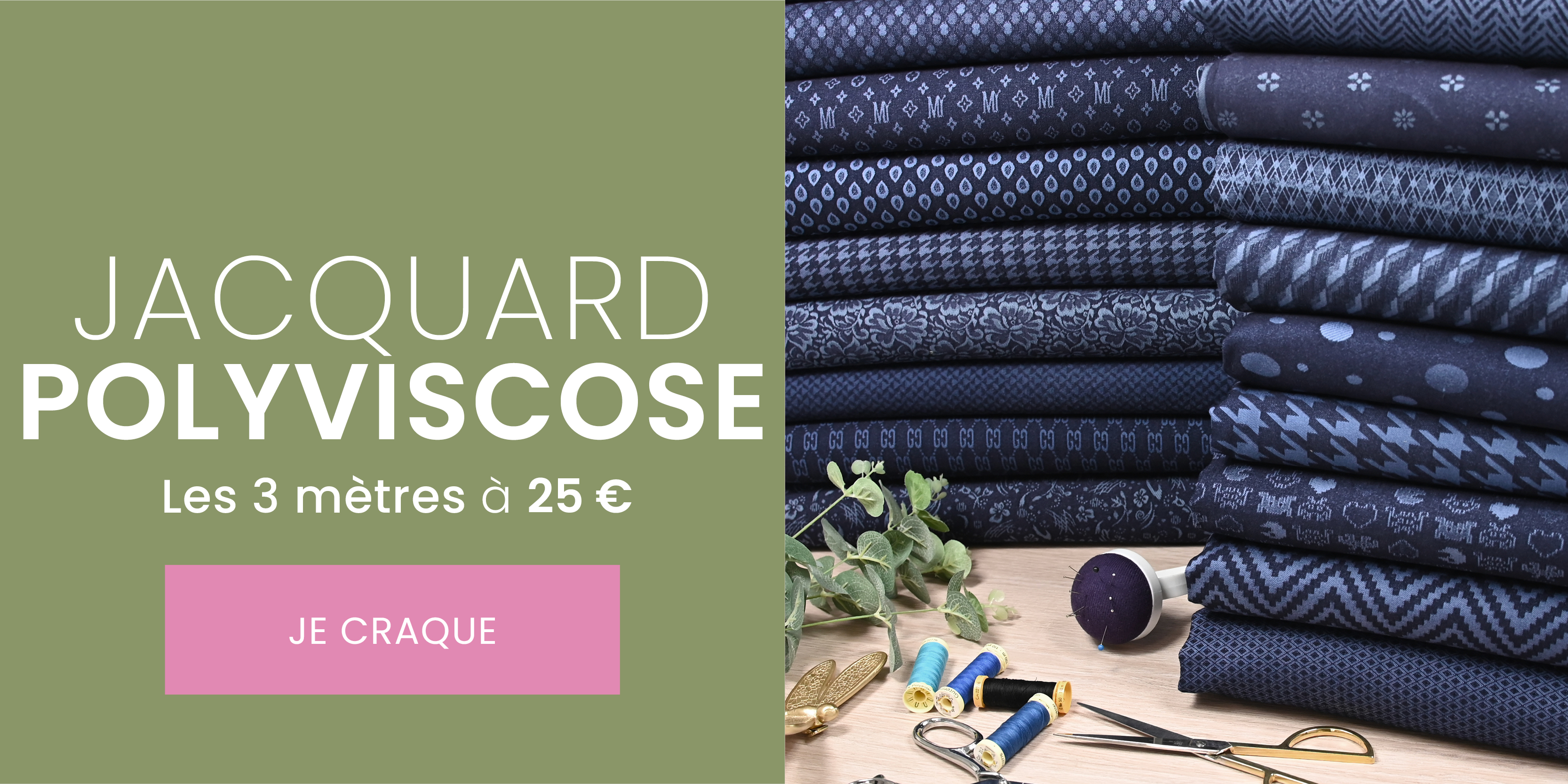 Jacquard polyviscose
