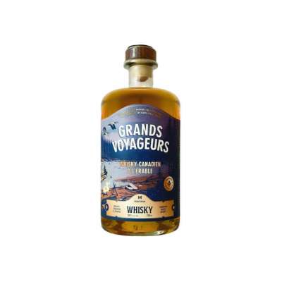 Liqueur de whisky canadien Grands Voyageurs au sirop d'rable